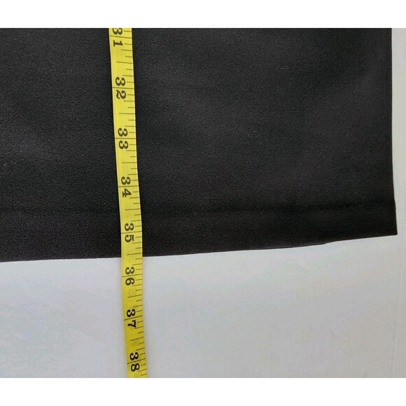 Betsey Johnson Black Sleeveless Lined A-Line Dress with Embellished Collar Sz 8 - Picture 9 of 11